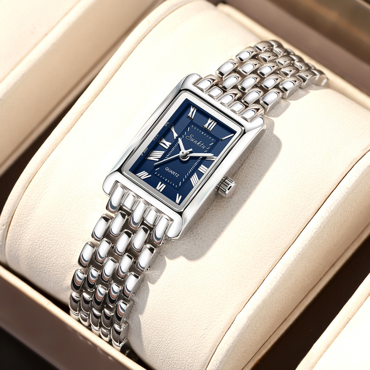 Women's Compact Minimalist Quartz Watch, Elegant Versatility